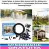 Kit Nebulizzazione Giardino 10m Rinfrescante Esterno Gazebo Terrazzo