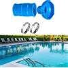 Per Intex 11238 Kit Adattatore Tubo Aspirazione Piscina 2 Morset