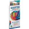 Fila Pastelli Giotto Stilnovo Acquarell Confezione da 12 Colori Acquerellabili Misti
