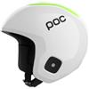 POC Teschio Dura Jr, Casco Unisex Giovani, Bianco idrogeno/Giallo Fluorescente/Verde, M-L (55-58cm)