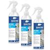SANITEC igiene sicura Sanitec, Deo Spray Muschio Bianco, Profumatore Ambienti E Tessuti 300 ml, Profumo Fino A 48 Ore, Tecnologia Elimina Odori (Confezione da 3)
