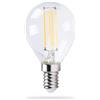 XQ-lite 10.041.62 Lampadina LED Miniglobo Chiara E14, 4 W, 1