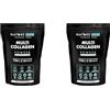 Nature Diet Multi Collagene in Polvere Non Aromatizzato Idrolizzato Collagene peptidico di tipo: I, II, III, V e X, altamente biodisponibile, collageno peptide, 400G (Confezione da 2)