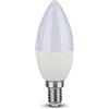 V-TAC Lampadina LED E14 5,5W Candela 6400K CRI>95