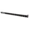DIGITUS DN-95435 - Power strip - 12 outlets - With switch & surge protection - V