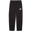 PUMA Pantaloni della Tuta Mid 90s dal Taglio Morbido per Ragazzi 164, Black