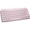 Logitech Tastiera Mini MX Keys Rosa Wireless Bluetooth QWERTY Italiana