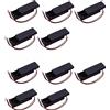 No 10 Pezzi per Battery Holder Case Cover per 2 Pezzi Batterie AAA 3V PH2.0 4210