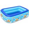 Does not apply Piscina Gonfiabile per Bambini, 120 X 85 Cm, Rotonda, Rossa, 3 Strati, per Bambi
