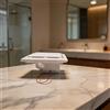 Ventilatore Scarico Bagno con Luce 24x24x15,4cm Alloggiamento PVC 0,9 Soni Rumor