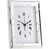 First Class OROLOGIO SVEGLIA IN ARGENTO RETRO LEGNO BIANCO ER200/OR