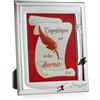 First Class Cornice Porta Foto 15x20 In Argento Regalo Laurea ELITE E 1006 15X20