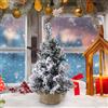 Mini Albero di Natale Decorazione Da Scrivania Alberello Natalizio Artificiale