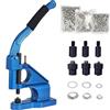 Occhielli macchina Pressione, Occhiellatrice manuale 6/10/12mm, 1500 occhiell...