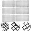 6 Pcs Griglie Per Filtri Acquari Rete Separatore Serbatoio Forniture