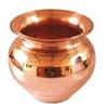Markenlos Pentola Kalash Pooja Lota 100% puro rame puro per Pooja 150 ml