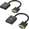 Adattatore HDMI a VGA Con 3,5 Mm Jack Audio, Unidirezionale HDMI Computer a VGA