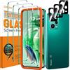 3 Pezzi Vetro Temperato per Xiaomi Redmi Note 13 4G / Redmi Note 13 Pro (4G/5G)