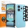 3 Pezzi Vetro Temperato per Xiaomi Redmi Note 13 4G / Redmi Note 13 Pro (4G/5G)