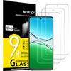 3 Pezzi, Vetro Temperato per Oppo A53 / A53S, Pellicola Prottetiva anti Graffio,