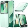 Cover per Galaxy Z Flip7Fe 2025 / Z Flip 6 2024, Cristallo Trasparente PC Rigido