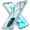 Cover per Honor Magic5 Lite/Honor Magic 5 Lite 5G, Custodia Trasparente per Asso