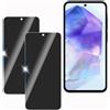 Does not apply 【2 Pezzi Vetro Temperato per Samsung Galaxy A55 Privacy Pellicola Protettiva,Ant