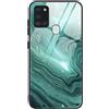 Custodia Cover per Huawei P Smart 2020, Custodia in Vetro Temperato a Colori Sfu