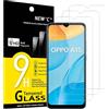 3 Pezzi, Vetro Temperato per Oppo A53 / A53S, Pellicola Prottetiva anti Graffio,