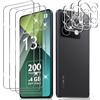 Does not apply Vetro Temperato per Xiaomi Redmi Note 13 Pro 5G, [3+3 Pezzi] Vetro Protettivo Pe