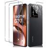Does not apply Vetro Temperato per Realme GT 7 / GT 7T 5G, 2 Pezzi Pellicola Protettiva E 2 Pez