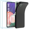 Cover per Samsung Galaxy S21 plus 5G 2021, 2 Pezzi Pellicola Vetro Temperato, Cu