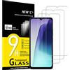 3 Pezzi, Vetro Temperato per Xiaomi Redmi Note 10 Pro, Note 10 Pro Max 4G, Pelli