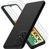 Cover per Samsung Galaxy A33 5G Con 3 Pezzi Pellicola Vetro Temperato, Custodia