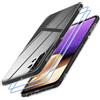 Cover per Samsung Galaxy S21 plus 5G 2021, 2 Pezzi Pellicola Vetro Temperato, Cu
