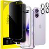 Privacy Pellicola Protettiva per Iphone 12 Pro Max 6,7 Pollici Con Protezione pe