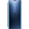 Cover per Samsung Galaxy S10 plus Custodia a Portafoglio Clear View Cover Flip C