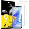 3 Pezzi, Vetro Temperato per Oppo A53 / A53S, Pellicola Prottetiva anti Graffio,
