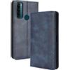 Cover per TCL 20 SE, Custodia Folio in Pelle Flip Wallet Libro Case Con Portafog