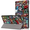 Cover per Lenovo Tab M10 HD (2Nd Gen) TB-X306F/TB-X306X,PU Pelle Flip Cover Con