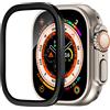 Proteggi Schermo per Apple Watch Ultra Da 49Mm, Cornice in Lega Di Titanio Con V