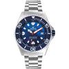 LORENZ Aquitania 030231MM Orologio Uomo Automatico Blu Sub 1000 Metri + Cinturin
