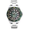 LORENZ SPORTING CLUB 090019CC Orologio Uomo Verde Degradè Acciaio Swiss Made Sub