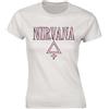 NIRVANA - FEMME OFF-WHITE T-Shirt, Girlie Womens: 16