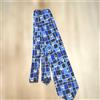 Gucci Cravatta Gucci nuova mai usata blu Horsebit 100% seta Made in Italy