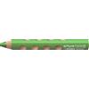 LYRA GROOVE TRIPLE 1 - Penna 3 in 1 - Matita colorata, matita acquerellabile e gessetti a cera, verde pastello, confezione da 6 penne