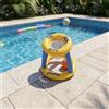 Canestro Galleggiante da Piscina con Pallone Canestro da Basket Gonfiabile