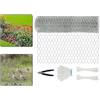 Not specified Rete da per giardino esagonale 35 cm x 10 m zincata a caldo per recinti an
