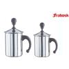 Frabosk Montalatte multiuso in acciaio Frabosk (1, 3, 6 tazze) Made in Italy