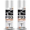 F93 Zinco Spray Purezza 98%, Zincante a Freddo, Anticorrosivo, Antiruggine,Dona